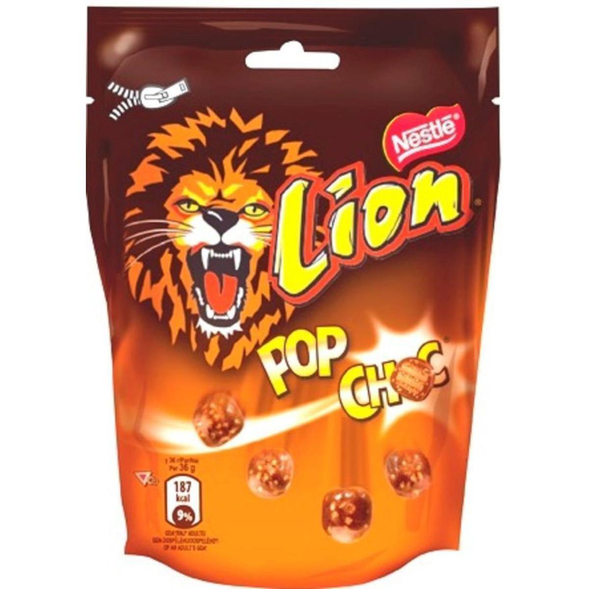 LION POP CHOC POCHON 140G