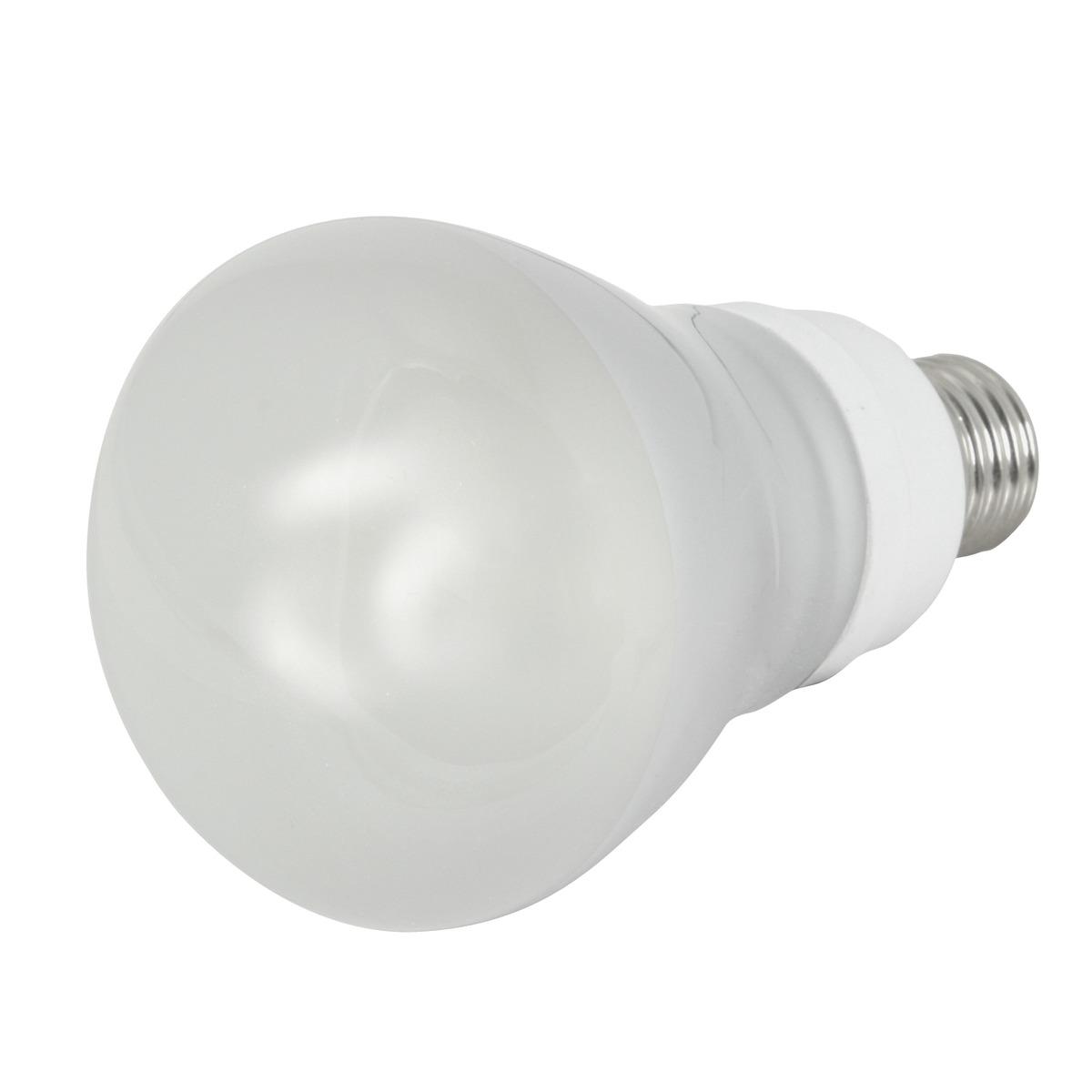Ampoule à économie d'énergie réflecteur E27 - 14.5 x 8 x 19.5 cm - Blanc
