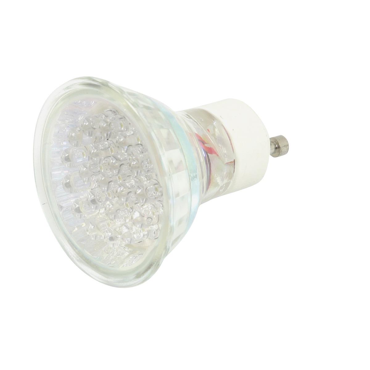 Ampoule spot 20 LED GU10 - 12 x 5 x 15 cm - Blanc