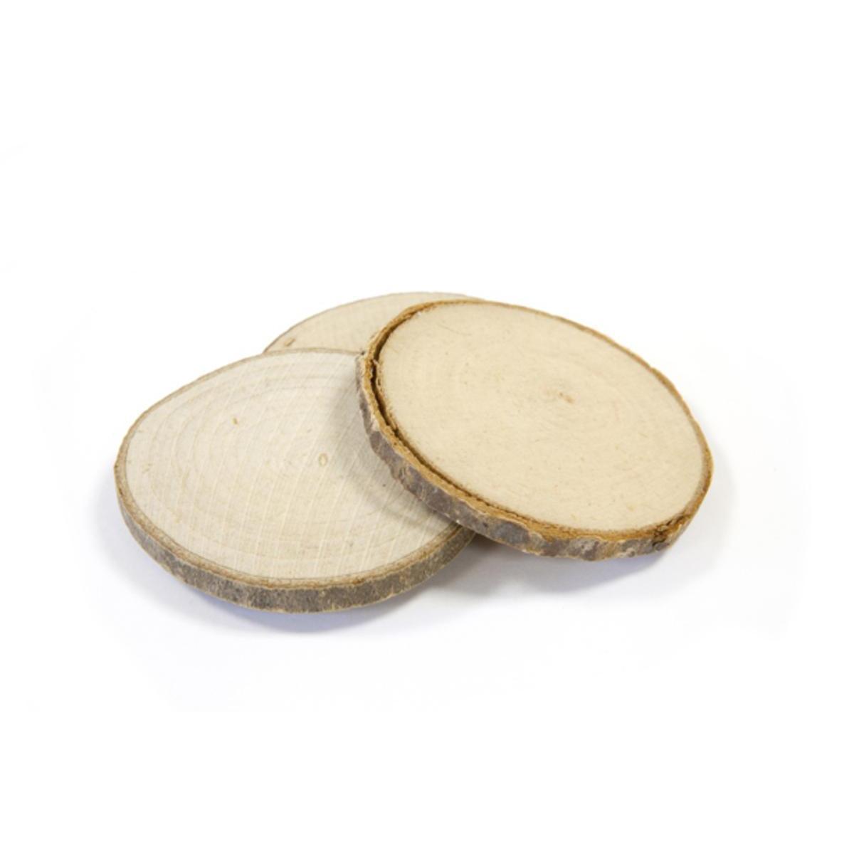 disque en bois marque place x4