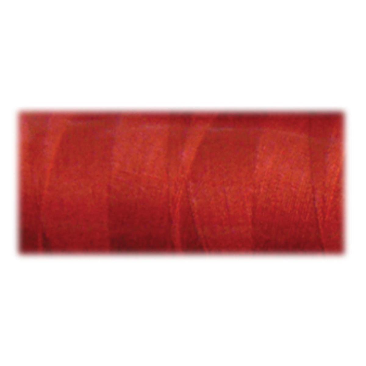 Bobine de fil - 100% polyester - 500 m - Rouge