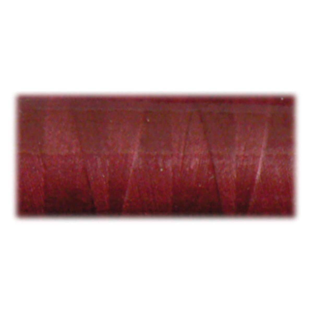 Bobine de fil - 100% polyester - 500 m - Rouge bordeaux