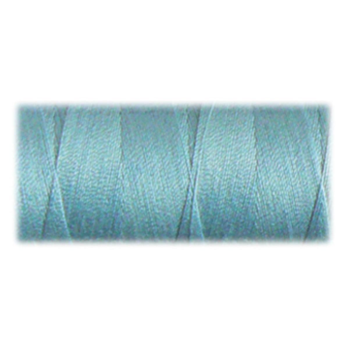 Bobine de fil - 100% polyester - 500 m - Bleu moyen