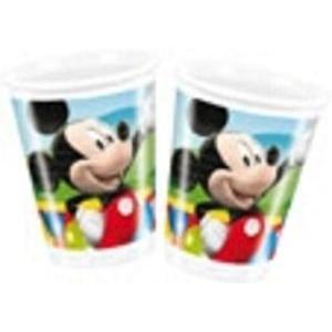Mickey party time gobelets plastique x 10 pièces