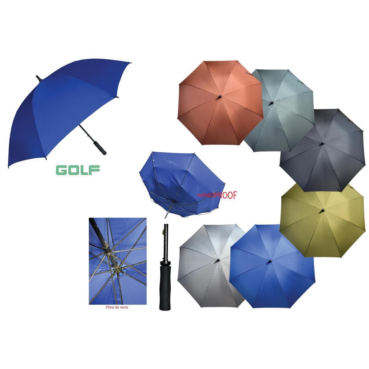 Parapluie - Polyester - Ø 120 cm - Différents coloris