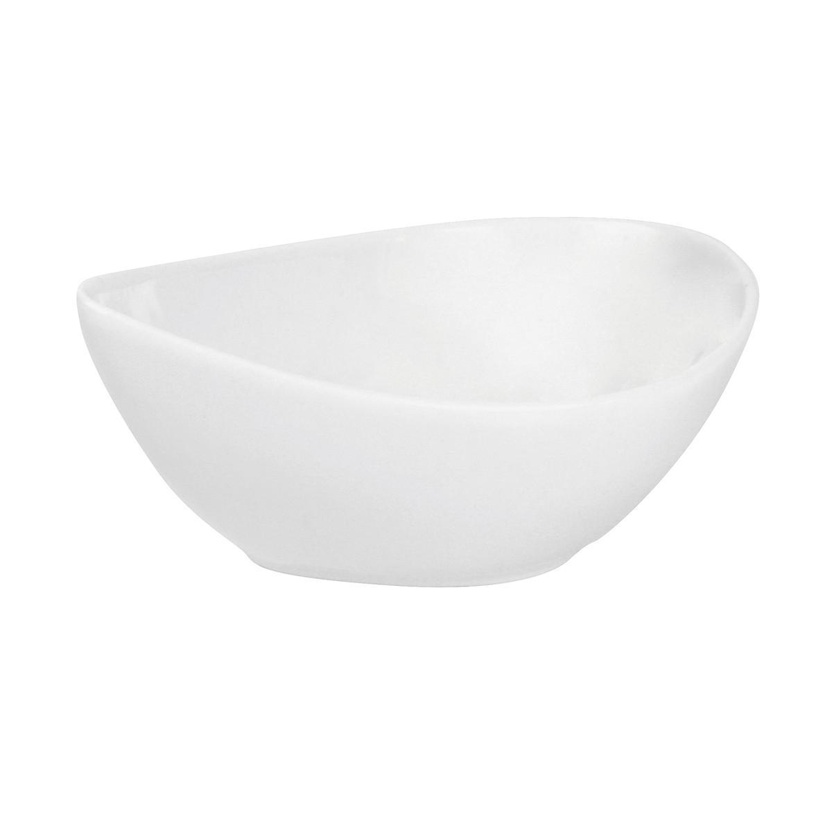 Coupelle - Porcelaine - 10,5 x 8 x 5 cm - Blanc