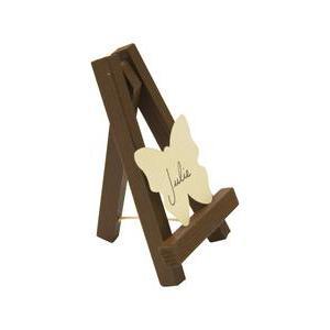 Chevalet peint - Bois - 10 x 6 cm - Marron