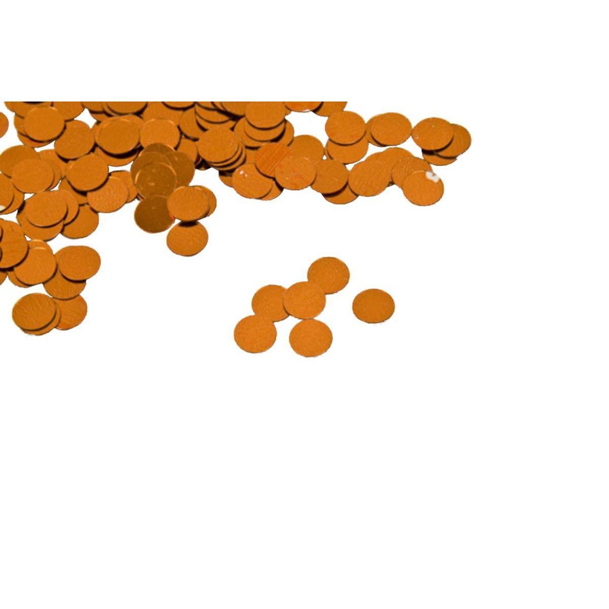 Confettis de table pastille - Plastique - 10 gr. - Orange