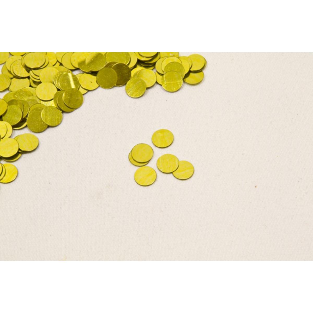 Confetti de table 'pastilles ' (10 g) - 0.6 x 0.6 cm - Or