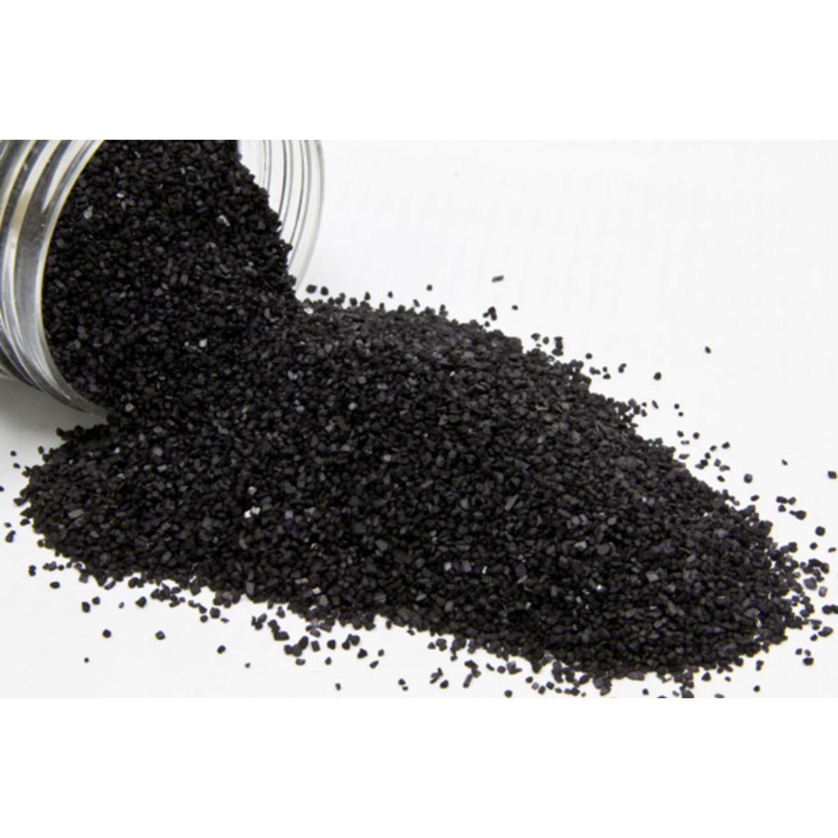 sable de couleur ( 1-2mm) en boite couvercle (400grs) noir