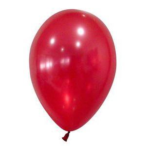 24 ballons nacrés - Latex - ø 30 cm - Rouge