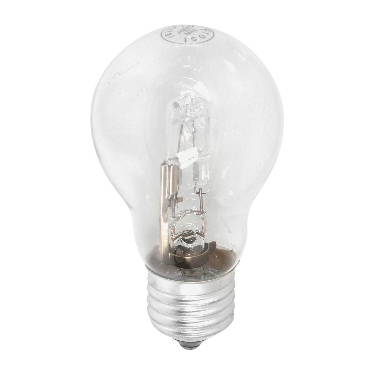 Ampoule halogène standard E27 - 12 x 3.5 x 15 cm - Transparent