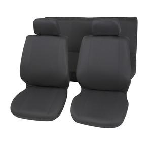Housse de protection bicolore pour sièges auto Premium - L 112 x H 0.5 x l 53 cm - Rouge, noir