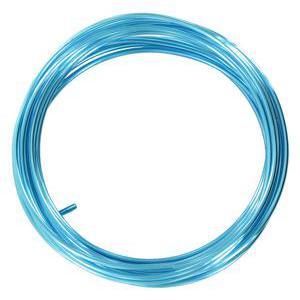 Fil - Aluminium - Longueur 2 m - Bleu clair