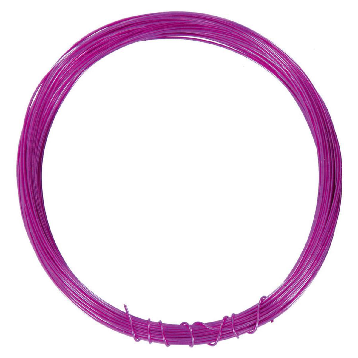 Fil - Métal - Longueur 10 m - Violet