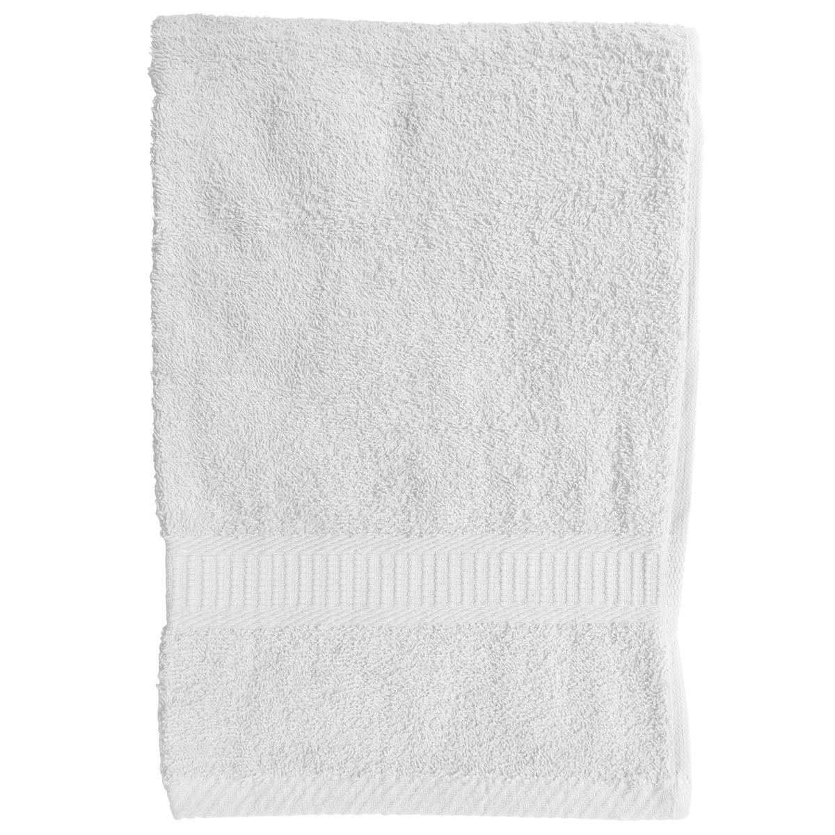 Serviette de toilette - 50 x 90 cm - Blanc chantilly