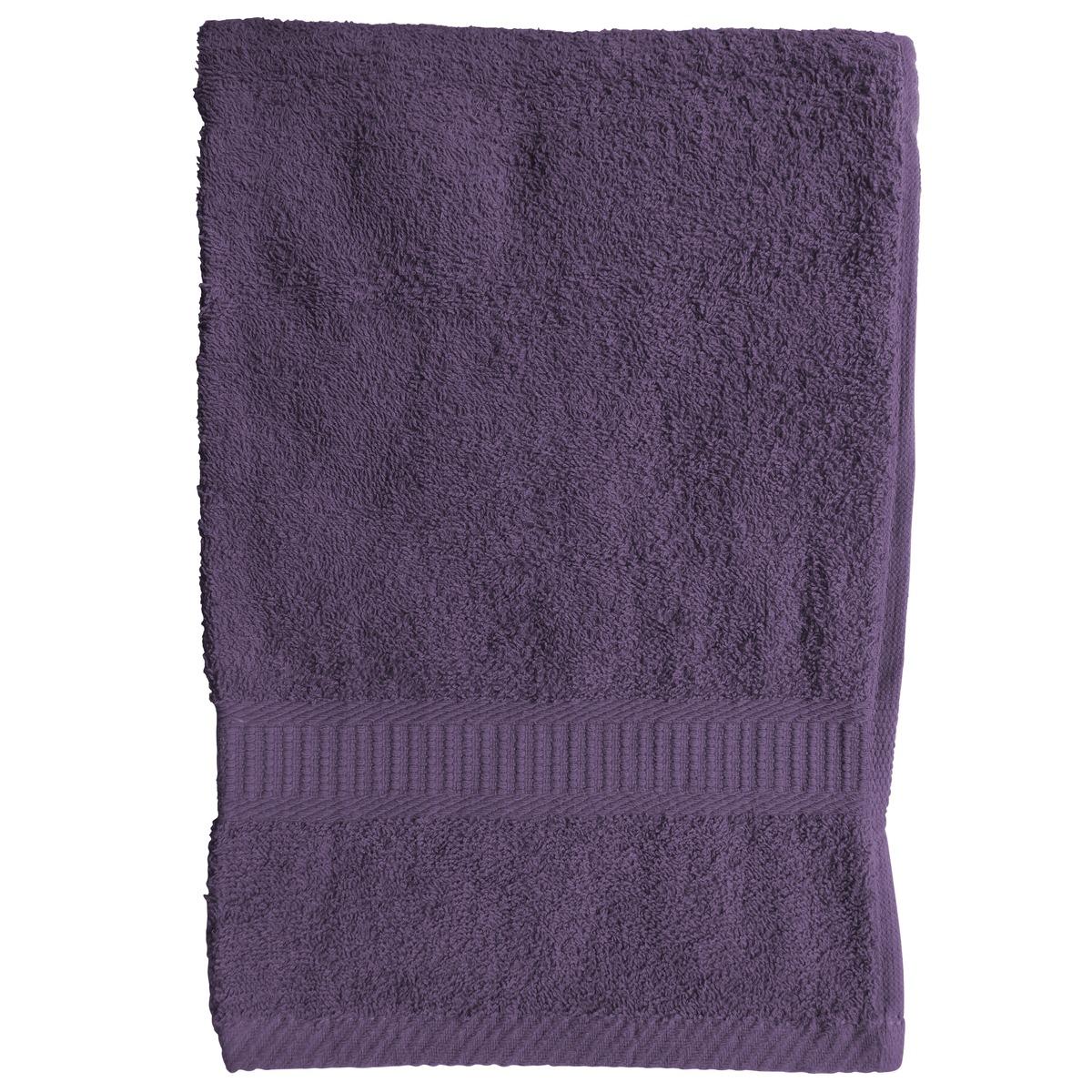 Serviette de toilette - 50 x 90 cm - violet deep purple