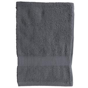 Serviette de toilette - 50 x 90 cm - Gris canon de fusil