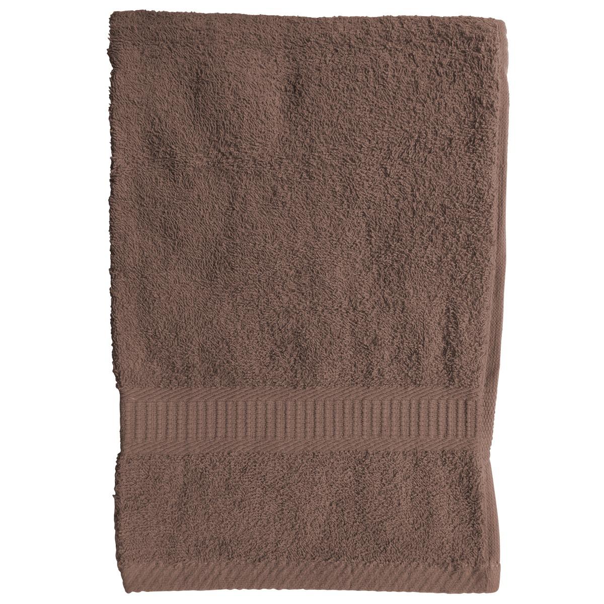 Serviette de toilette - 50 x 90 cm - gris bronze