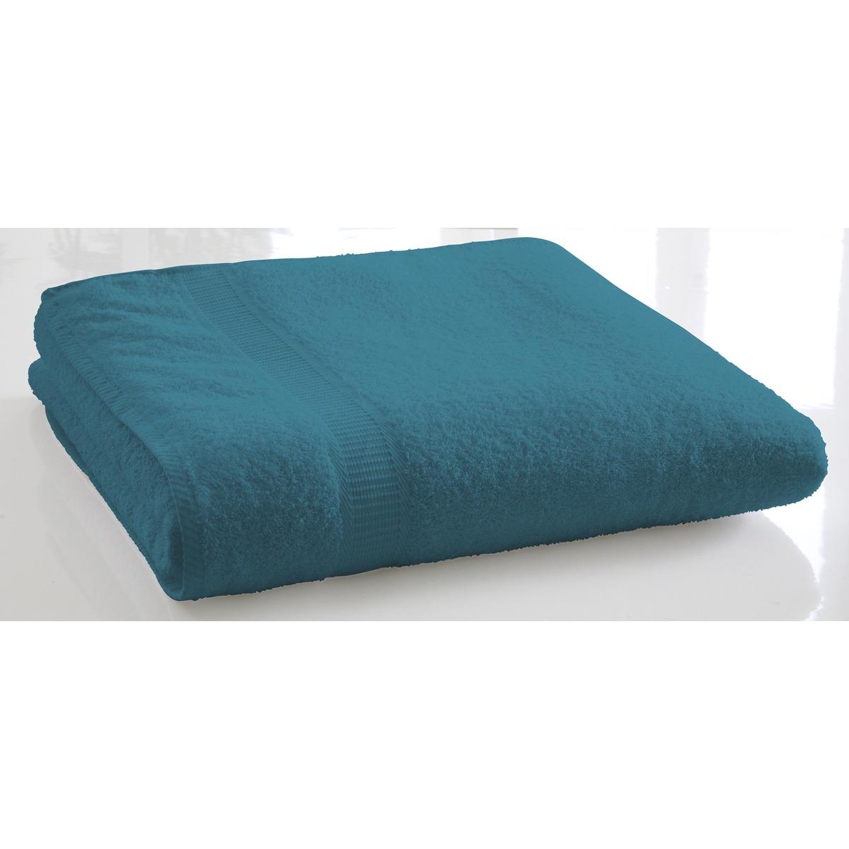 Drap de bain - 70 x 130 cm - Bleu mer du sud