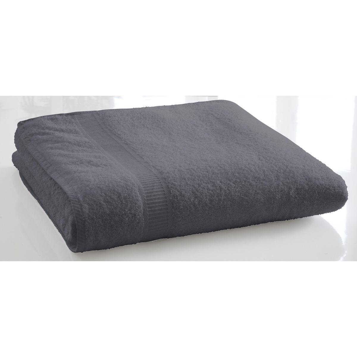 Drap de bain - 90 x 150 cm - Gris canon de fusil