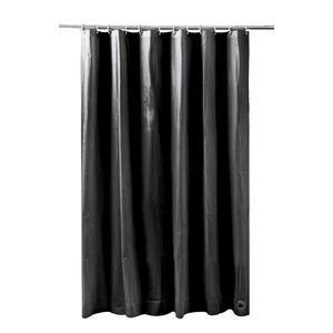 Rideau de douche en peva - 180 x 200 cm - Noir