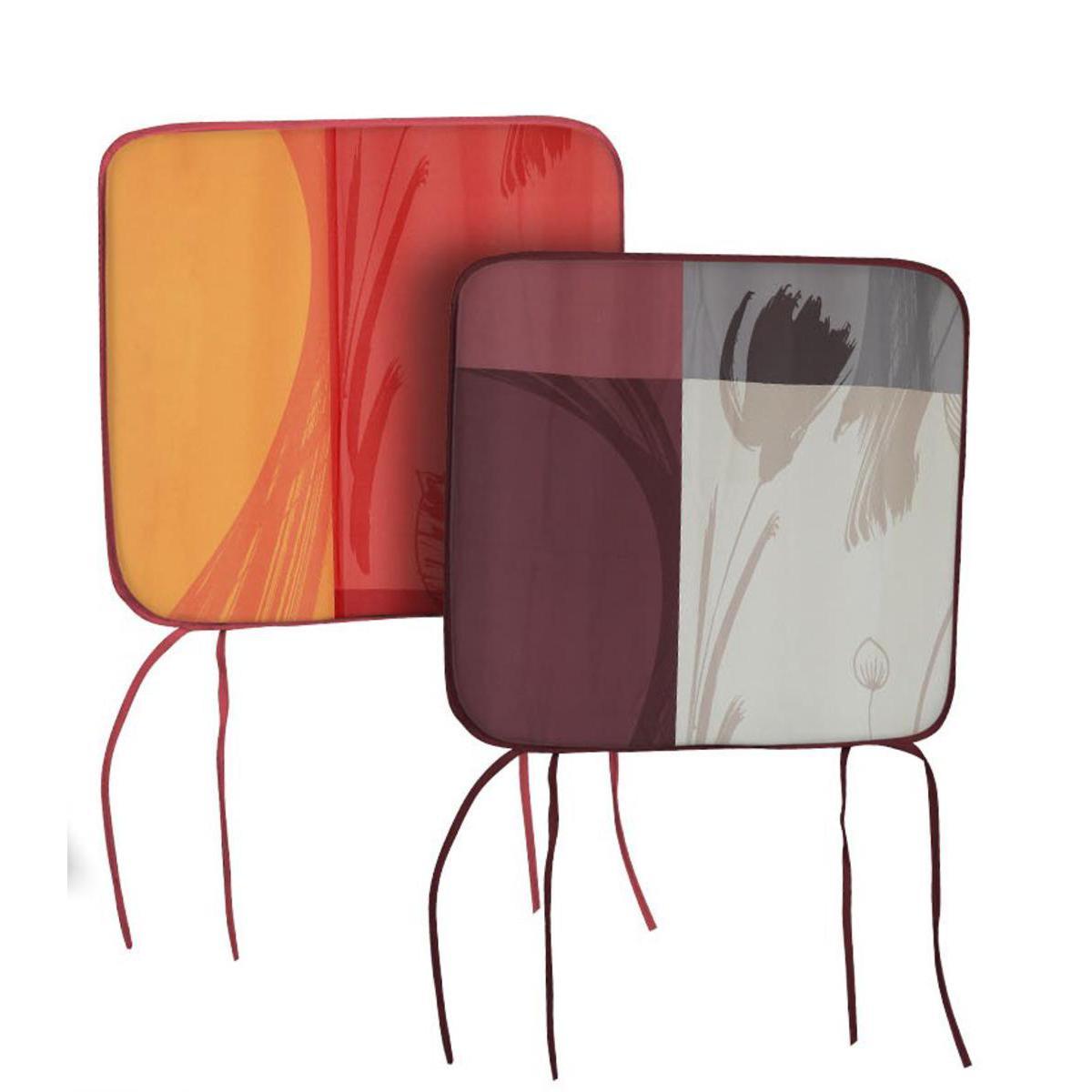 Dessus de chaise Celt - 38 x 36 cm - 100% Polyester - Orange