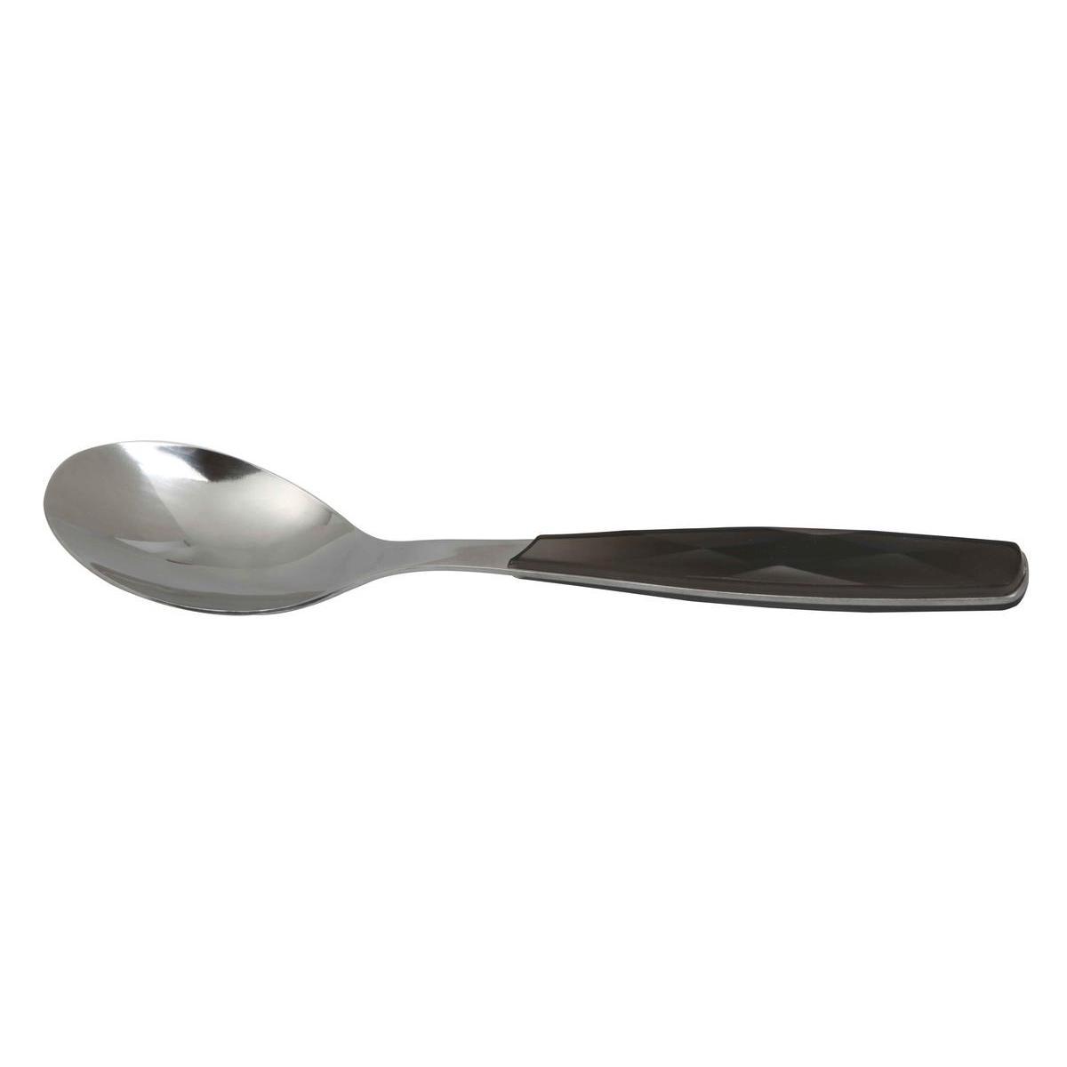 Cuillère soupe excellence - Acier inoxydable - 21cm - Gris