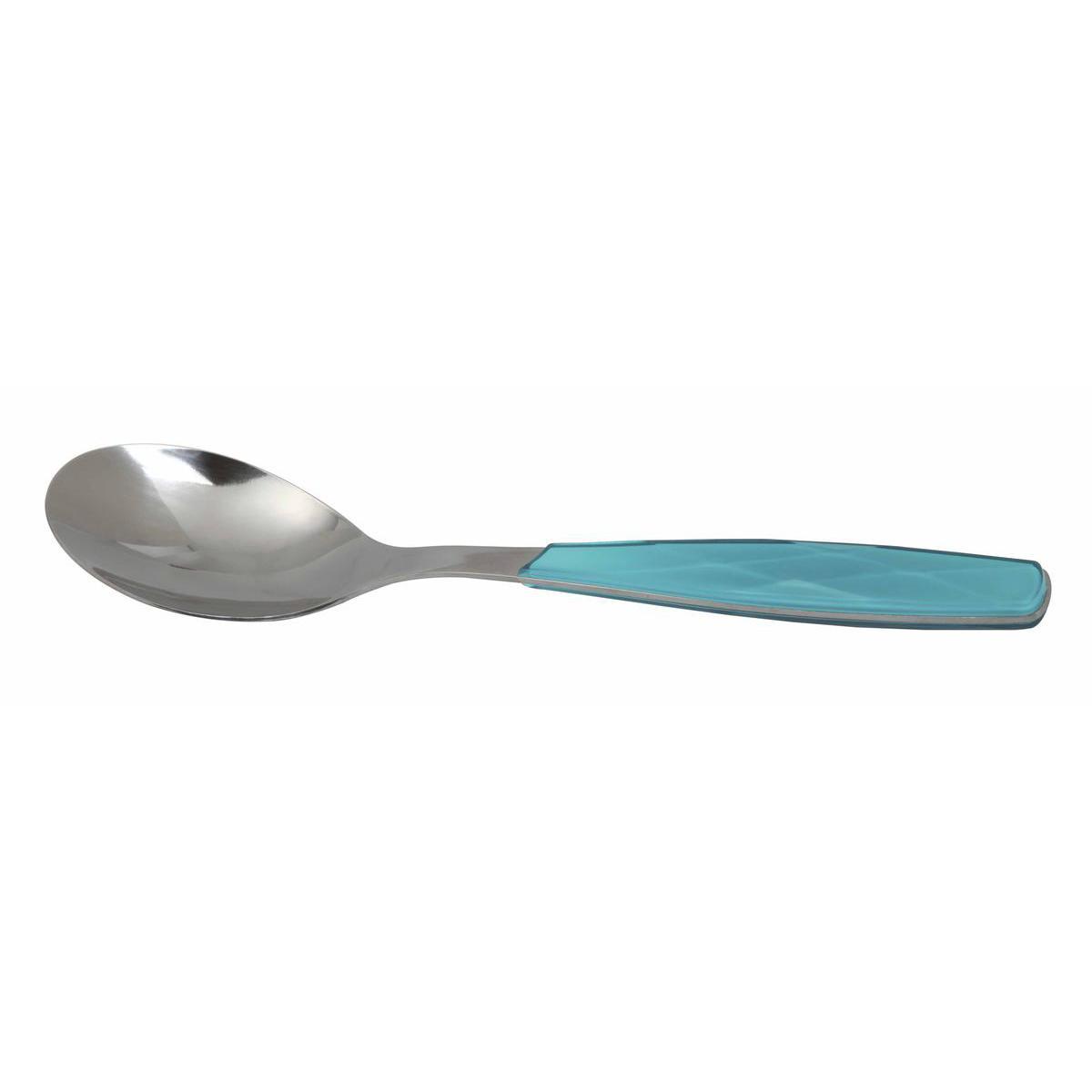 Cuillère soupe excellence - Acier inoxydable - 21 cm - Bleu