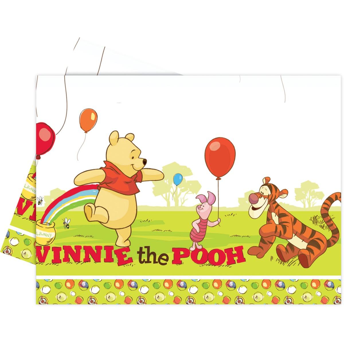 Nappe Winnie en plastique - 120 x 180 cm - Multicolore