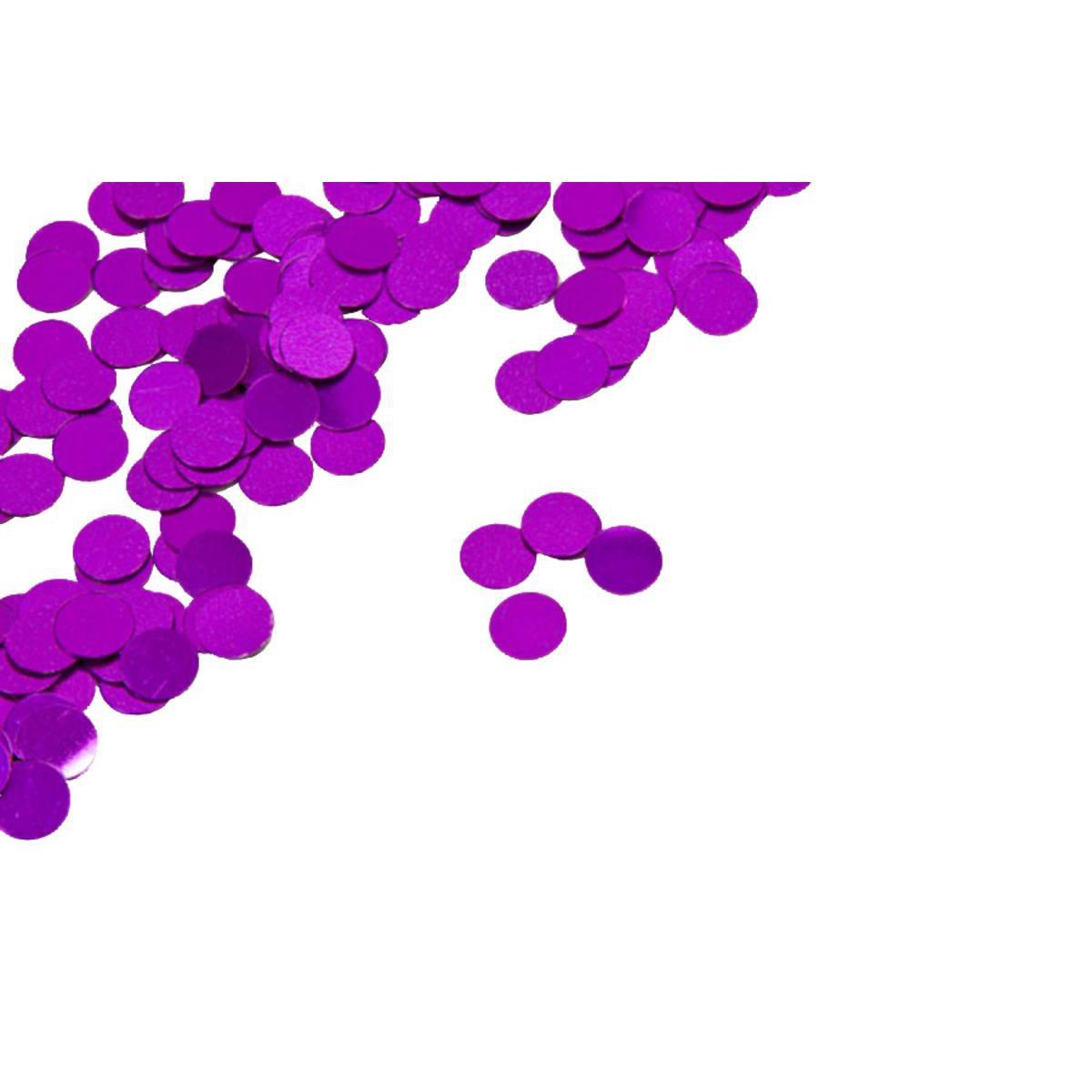 Confettis de table pastille - Plastique - 10 gr. - Violet prune