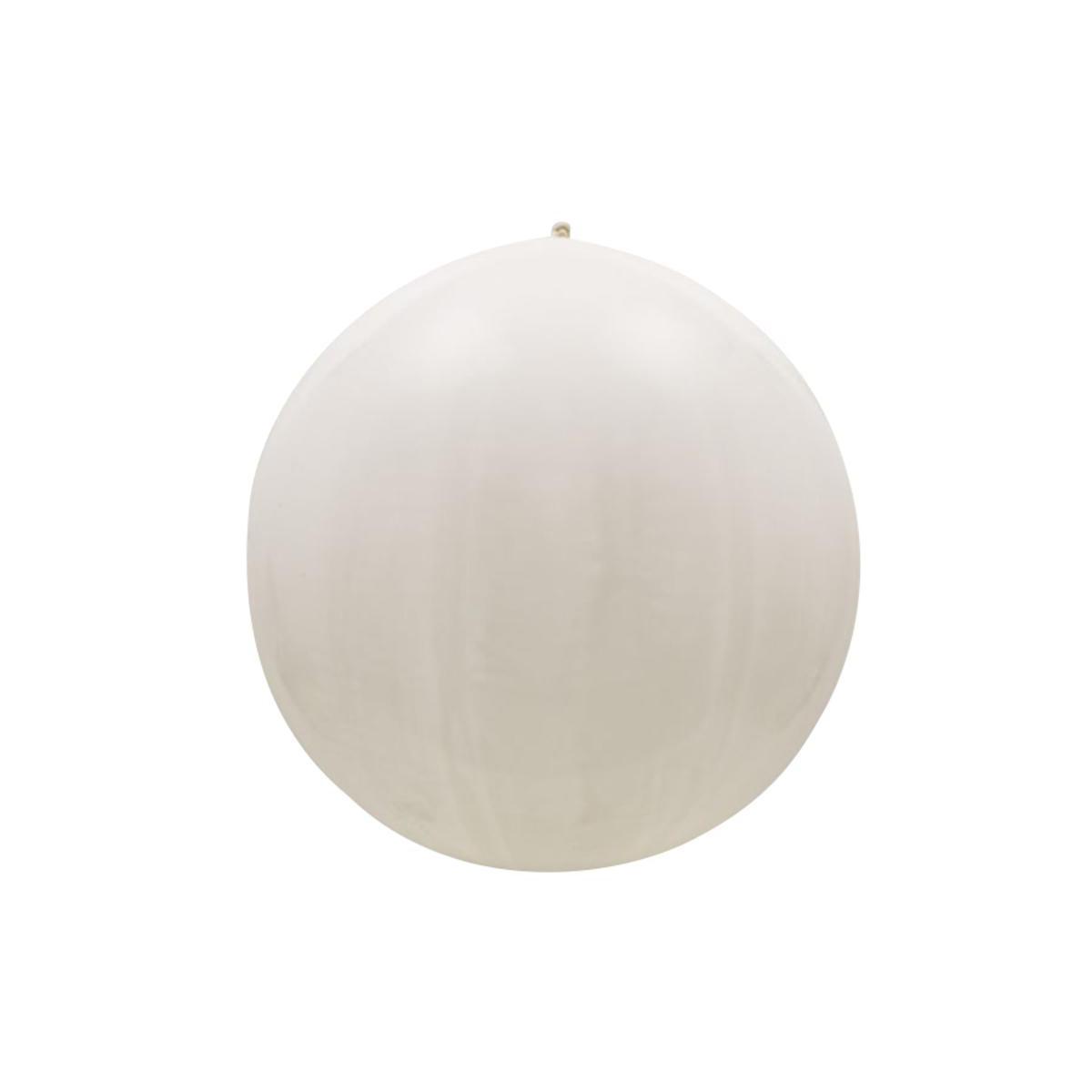 Ballon opaque - Latex - 75cm - Blanc