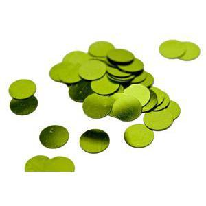 Sachet de confettis de table forme pastille - Platique - 10g - Vert menthe