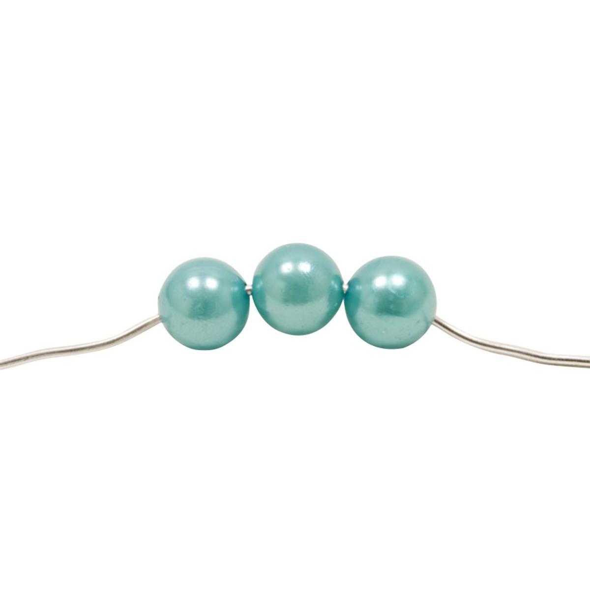 Sachet de perles de table - PVC  - Diamètre 1,8cm - Bleu