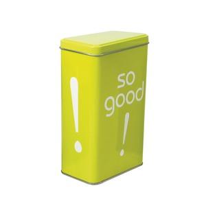 Boîte rectangulaire 250 grammes - Thème texte - Vert