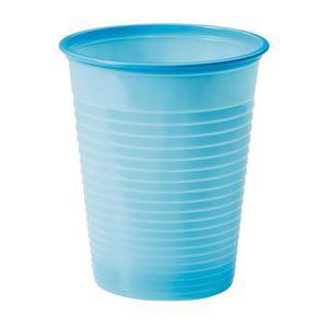 Lot de 25 gobelets en plastique Gappy - 20 cl -Polystyrène- Bleu