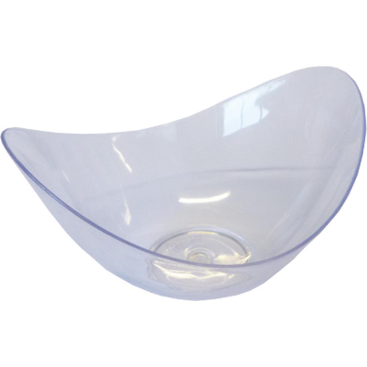 Lot de 16 coupes ovales cristal Gappy prestige - 6 cl -Polystyrène- Blanc