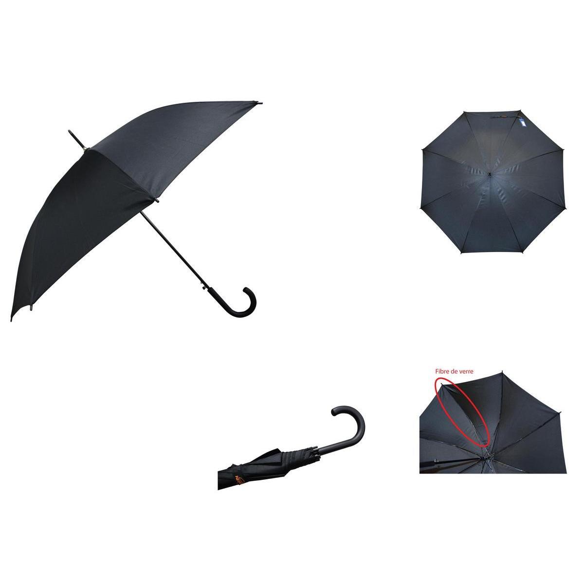 Parapluie - Polyester - Ø 100 cm - Noir