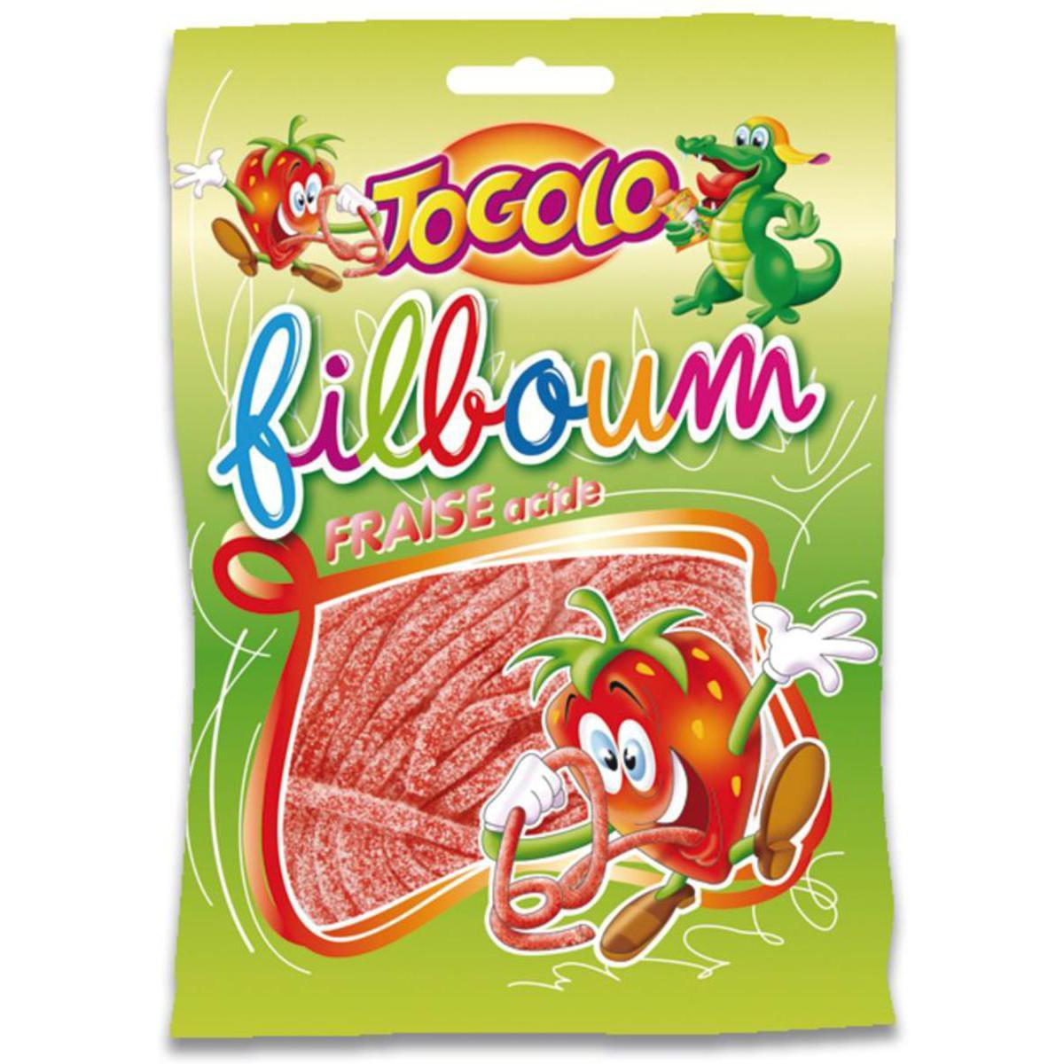 Sachet de lacets acidulés fraise - 13 g