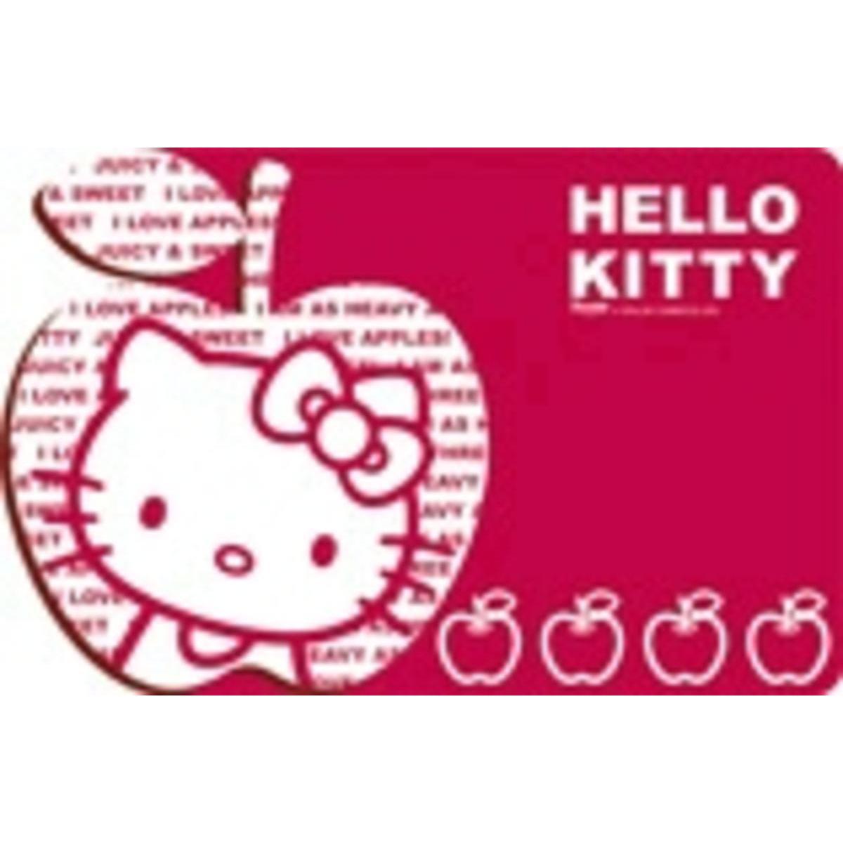 Hello kitty set de table plastique x 1 pièce