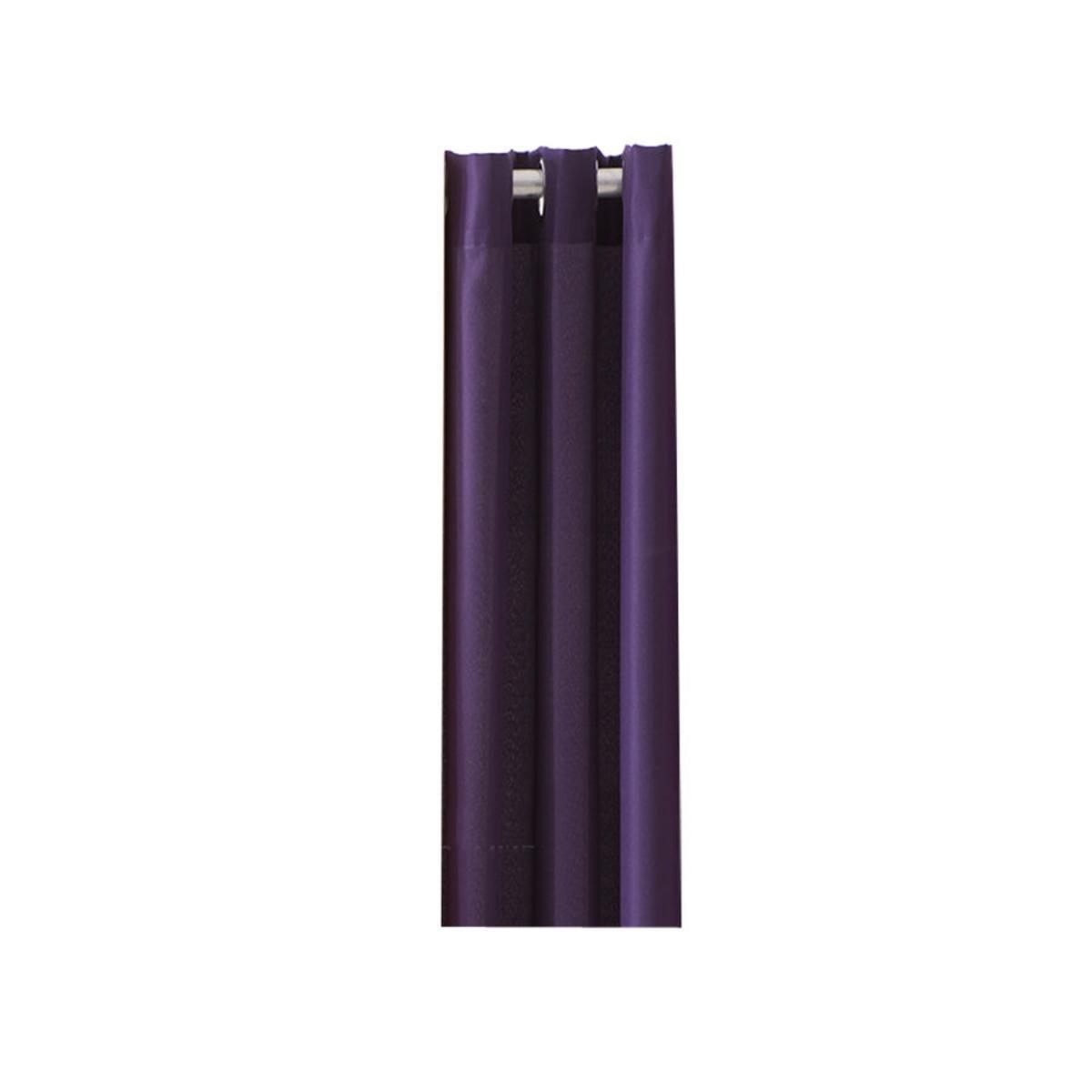 Rideau en polyester - 140 x 260 cm - Violet