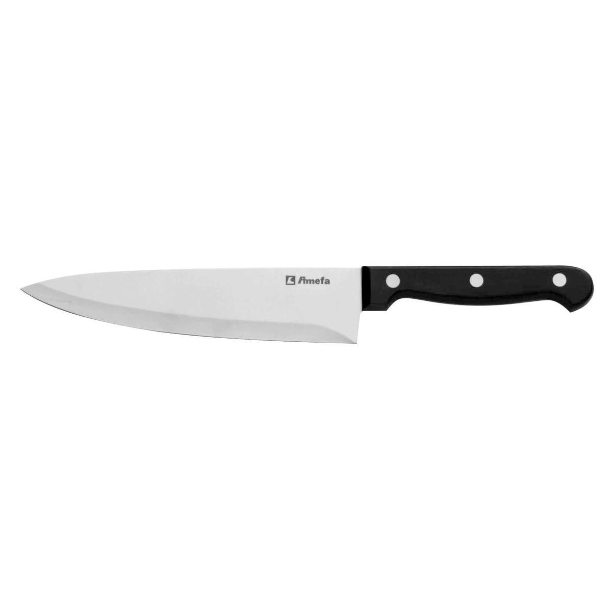 Couteau de cuisine Stratus en acier inoxydable et manche POM - 18 cm - Gris