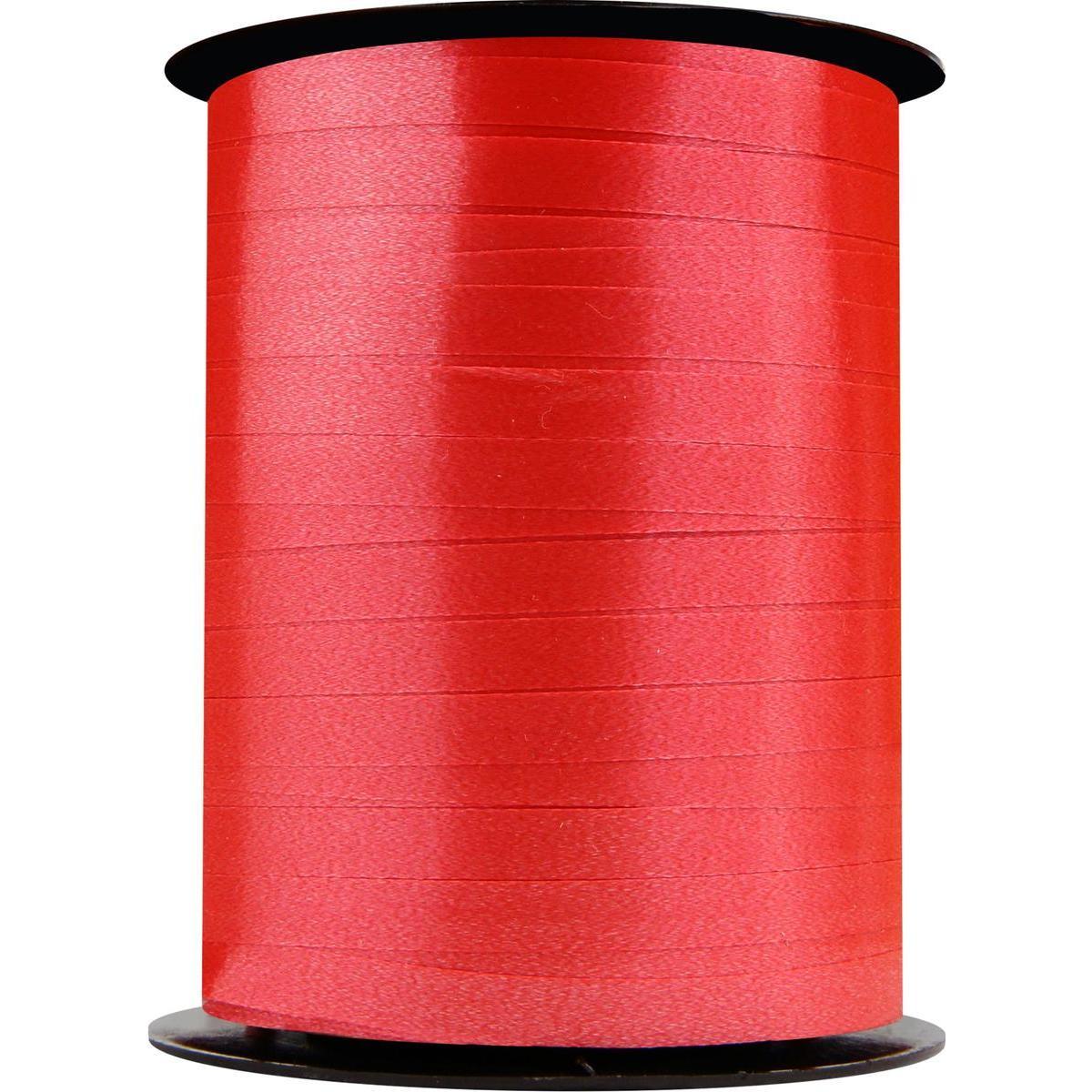 Bolduc Satiné - L 500 m x l 11 mm - Différents coloris - Rouge