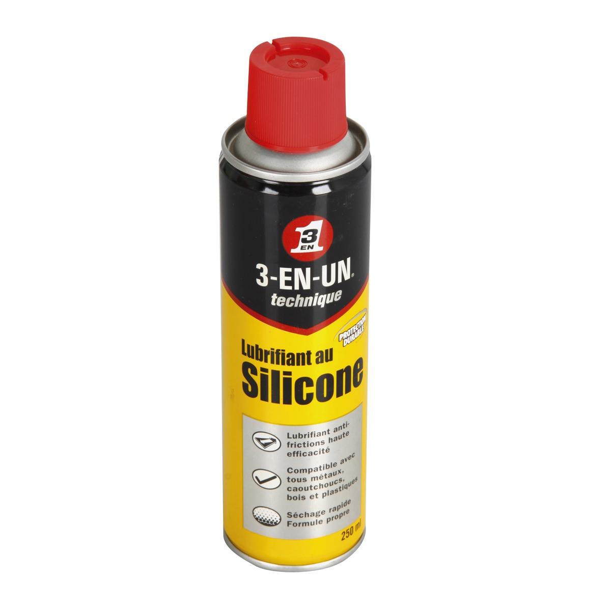 Aérosol lubrificateur silicone 3-en-1 - 250 ml