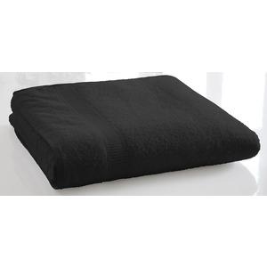 Drap de bain - 70 x 130 cm - noir réglisse