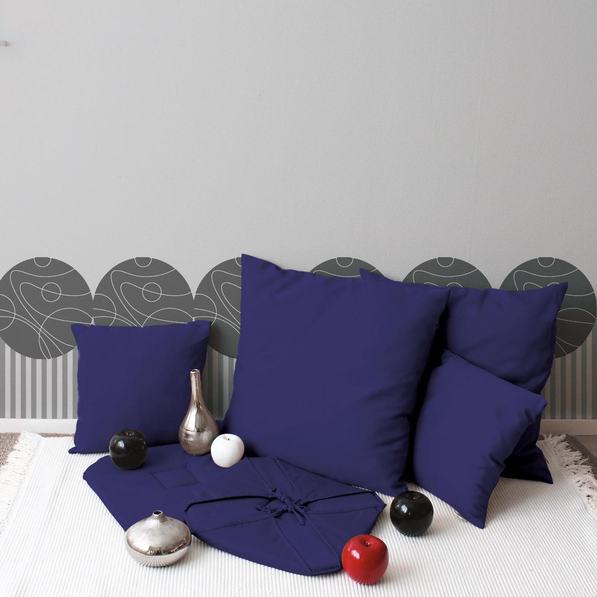 Coussin - 100% polyester - 60 x 60 cm - Violet