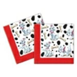 Les 101 dalmatiens serviettes 2 plis 33 x 33 cm x 20