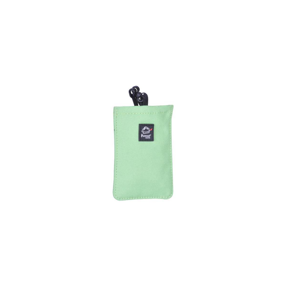 Etui iPhone ph plastique - 8 x 11,5 cm - Noir, Vert