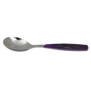 Cuillère soupe excellence mauve - Acier inoxydable - 21 cm - Violet