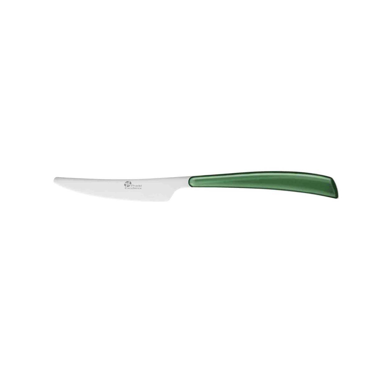 Couteau élégance vert - Acier inoxydable - 23,4 cm - Vert